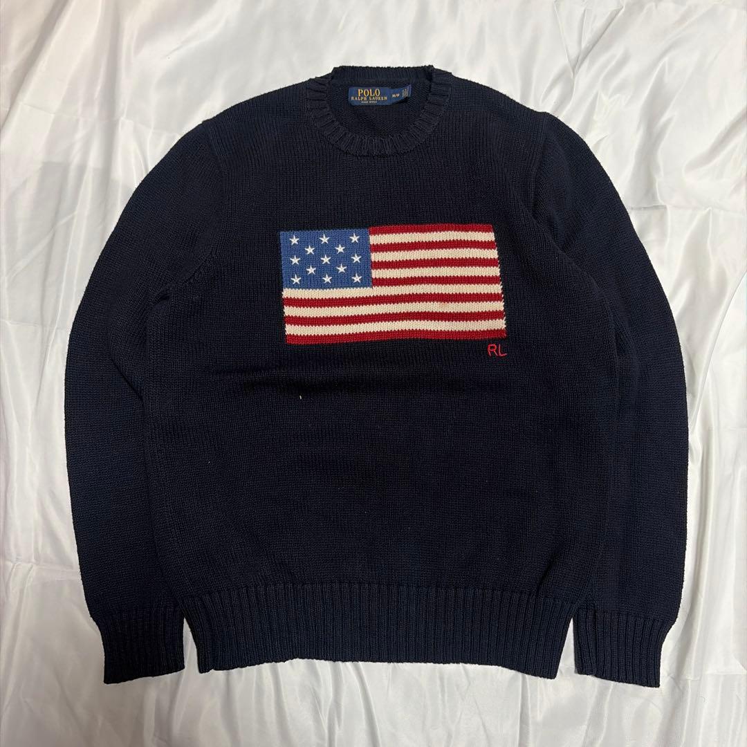 ®*️様 POLO Ralph Lauren 星条旗 ニット