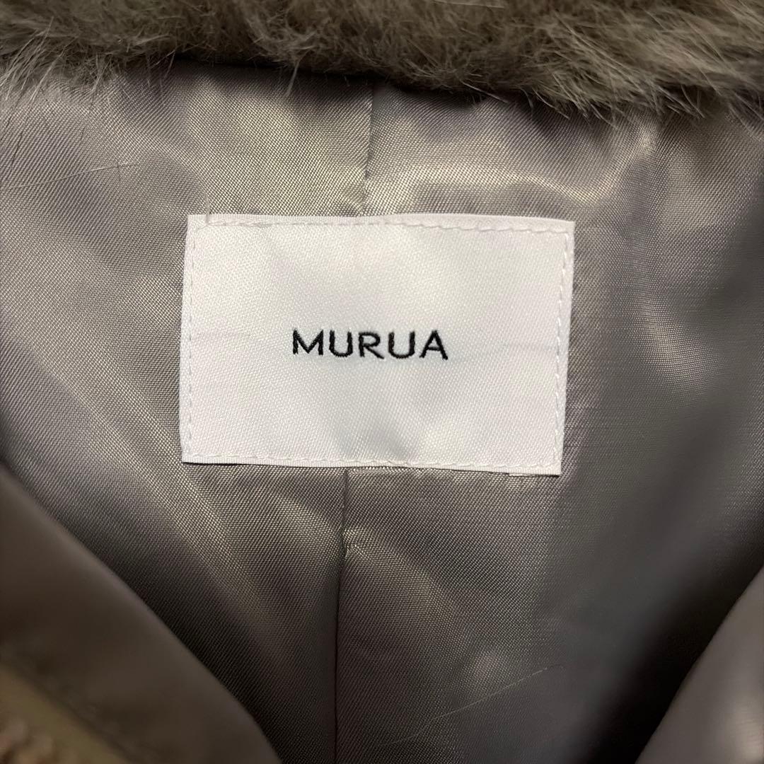 る*ん様 【新品未使用】【完売品】 MURUA MIX フェイクファーブルゾン