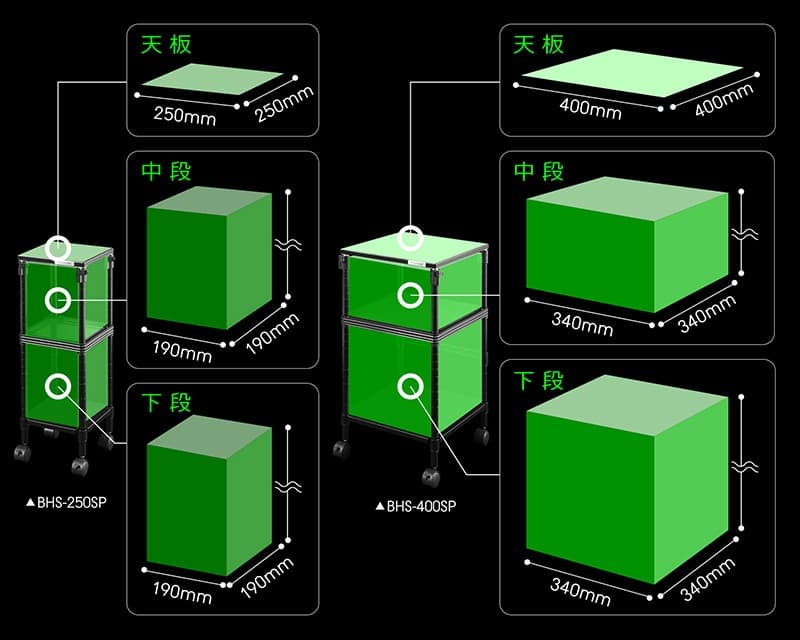 新品未開封　バウヒュッテ　昇降式スピーカースタンド　BHS-250SP