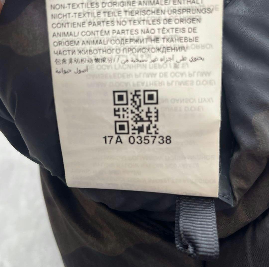 最高級　TATRAS タトラス リバーシブルダウンベスト　黒×迷彩　y2k