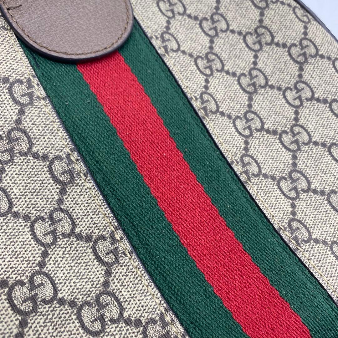 【美品】グッチ オフィディア GGスモール ショルダーバッグ シェリーライン