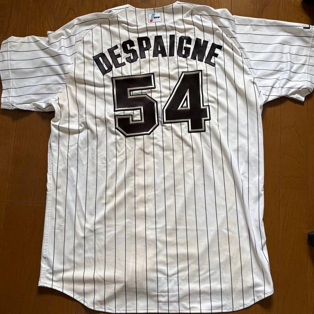 さ*お様 デスパイネ 実使用ユニ 2016 SB戦 ヒロイン 直筆サイン 土汚れ