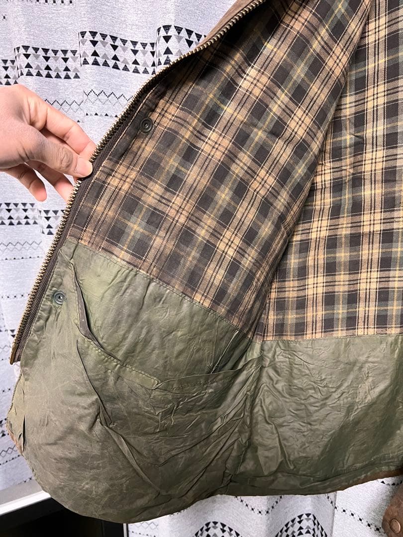 最終値下げ！！ランドローバーオイルドジャケット60sヴィンテージ極美品