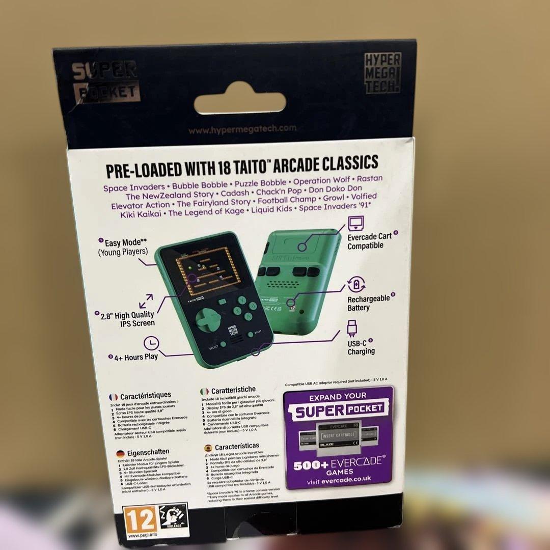 ハイパーメガテック ハンドヘルドゲーミングデバイス グリーン