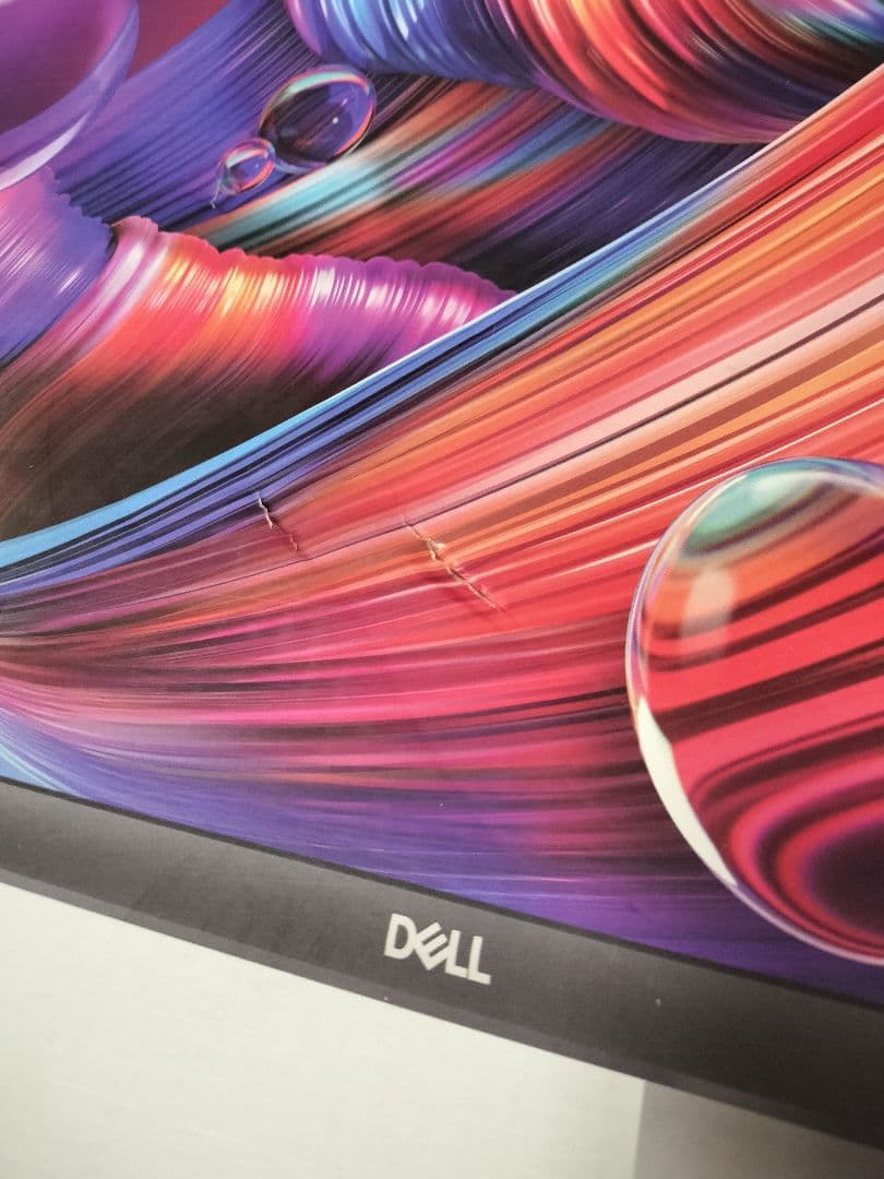 S2722DC 27インチ DELL モニター 本体 シルバー