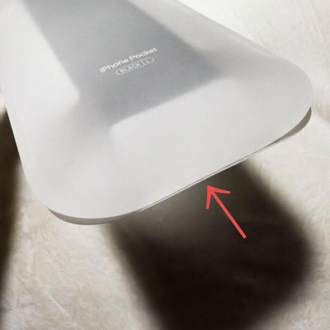 Apple iPhone Pocket ISSEY MIYAKE ロング黒 新品