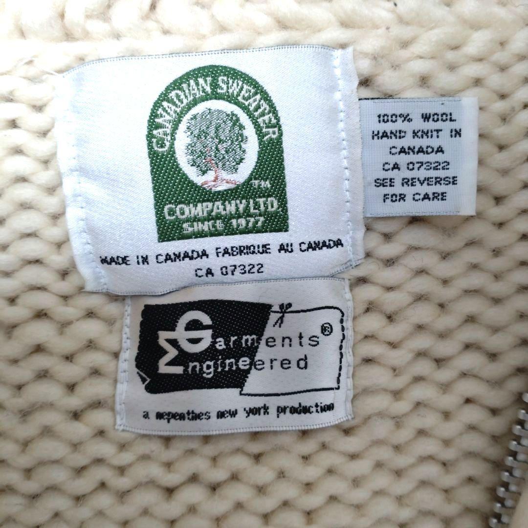 【激レア】エンジニアドガーメンツ カナディアンセーター カウチン ダブルネーム