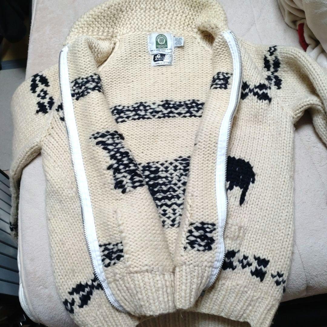 【激レア】エンジニアドガーメンツ カナディアンセーター カウチン ダブルネーム