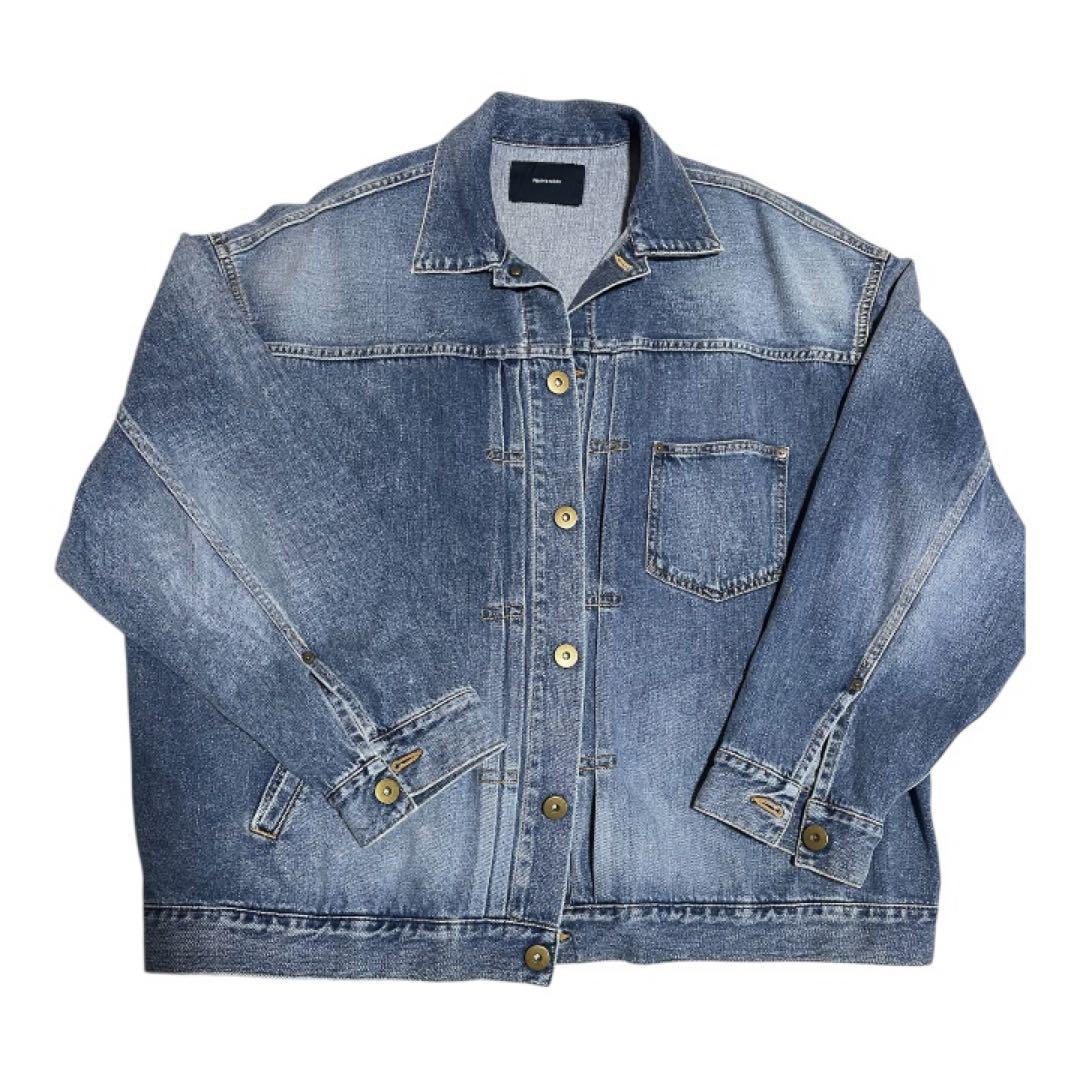 FRAMeWORK エクストララージデニムジャケット　ブルーA