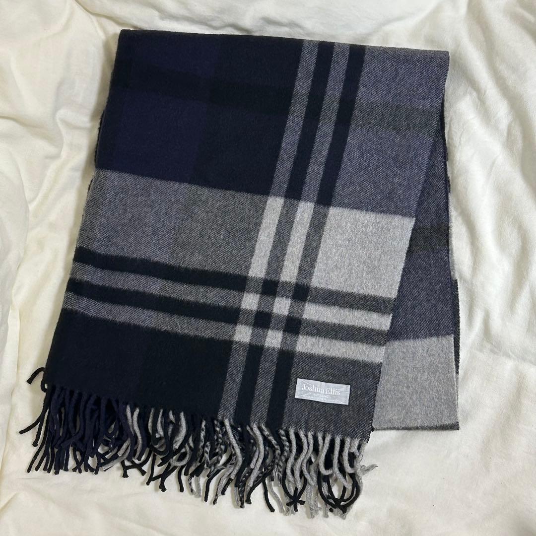 Joshua Ellis 大判ストール 70cm×190cm