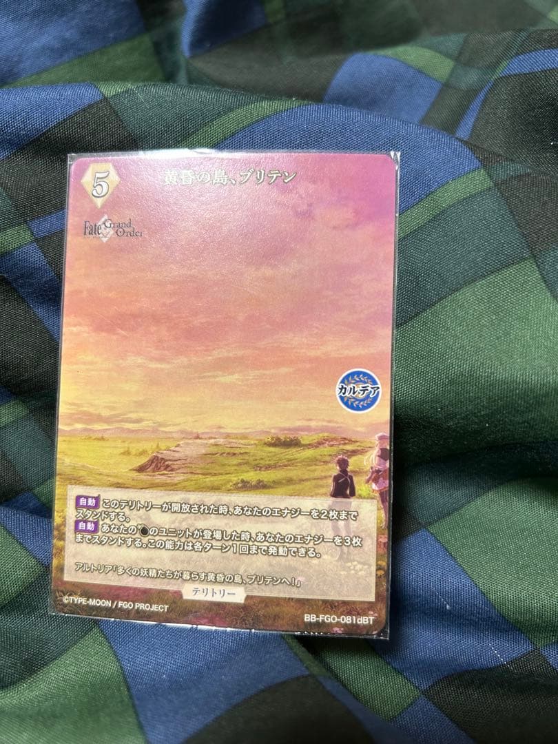 ビルディバイドブライト　アルトリア・キャスター　BT サイン 黄昏の島、ブリテン