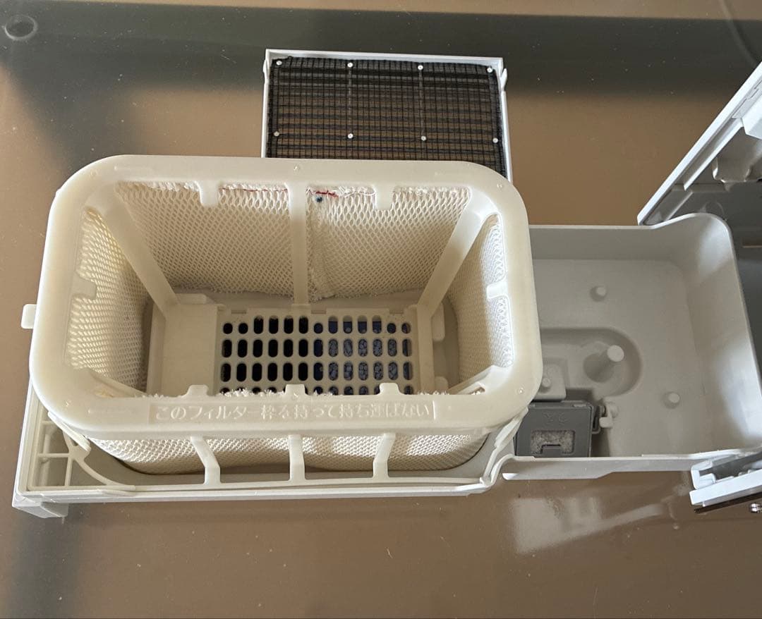 【美品】Panasonic 19畳 ナノイー気化式加湿器 FE-KXU07 取説