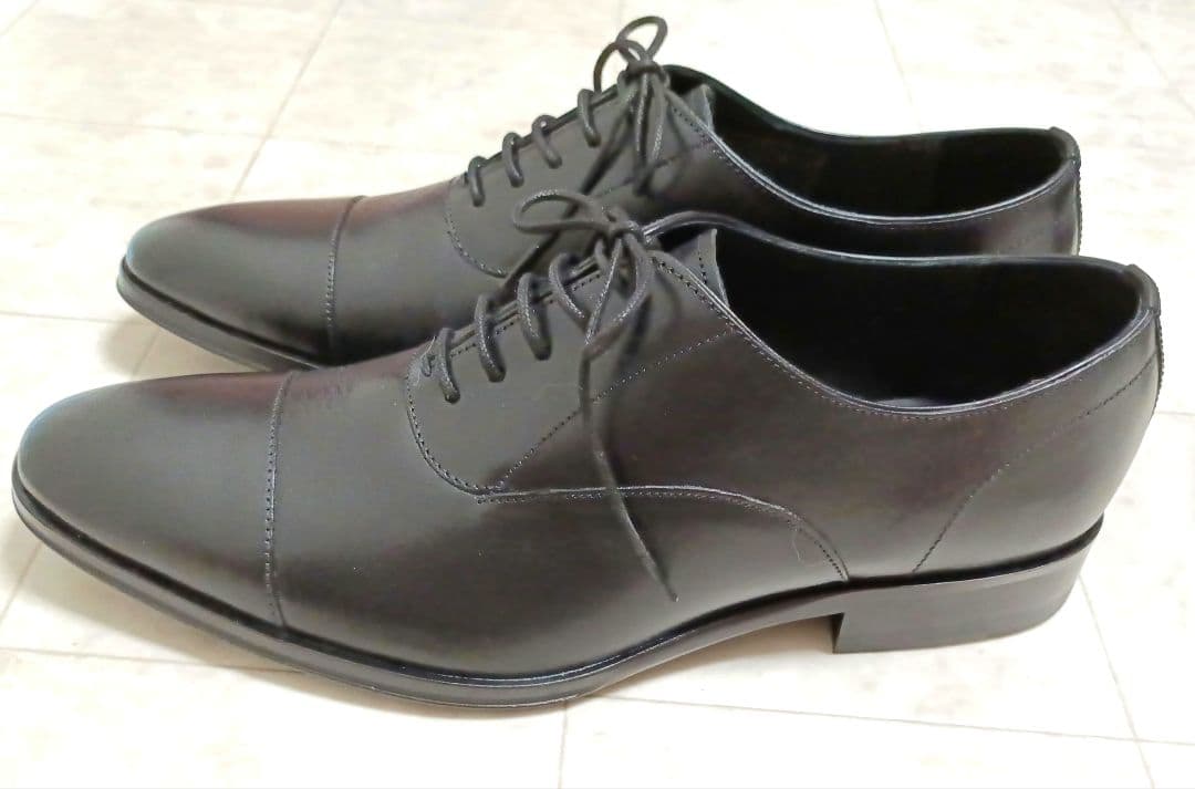 【Paul Smith】 革靴 黒 8 (26.5cm) トランプソール