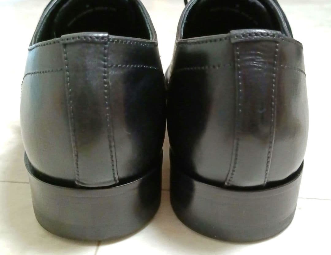 【Paul Smith】 革靴 黒 8 (26.5cm) トランプソール