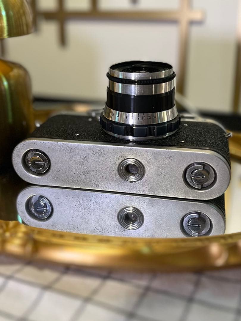 「FED-2」に、希少な52mm f2.8レンズをセット