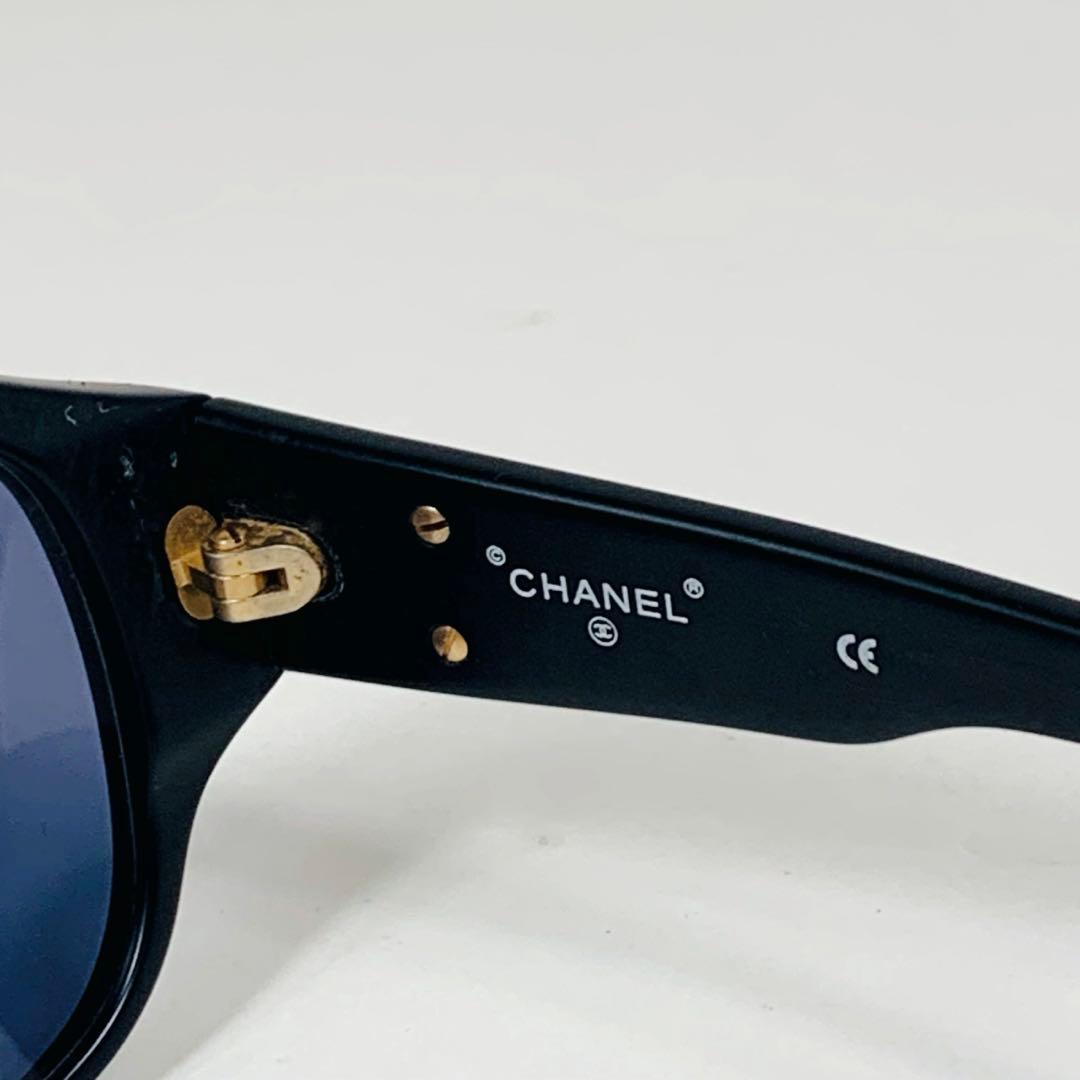 CHANEL シャネル　サングラス　ココマーク　イタリア製　メガネ　黒