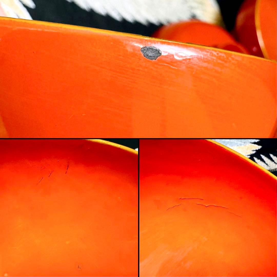 漆器　輪島塗　沈金　金蒔絵　木製　蓋付椀　お煮物椀　吸物椀　6客　骨董