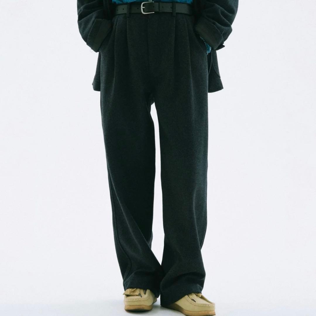 【新品】havehad / City Wool セットアップ ネイビー