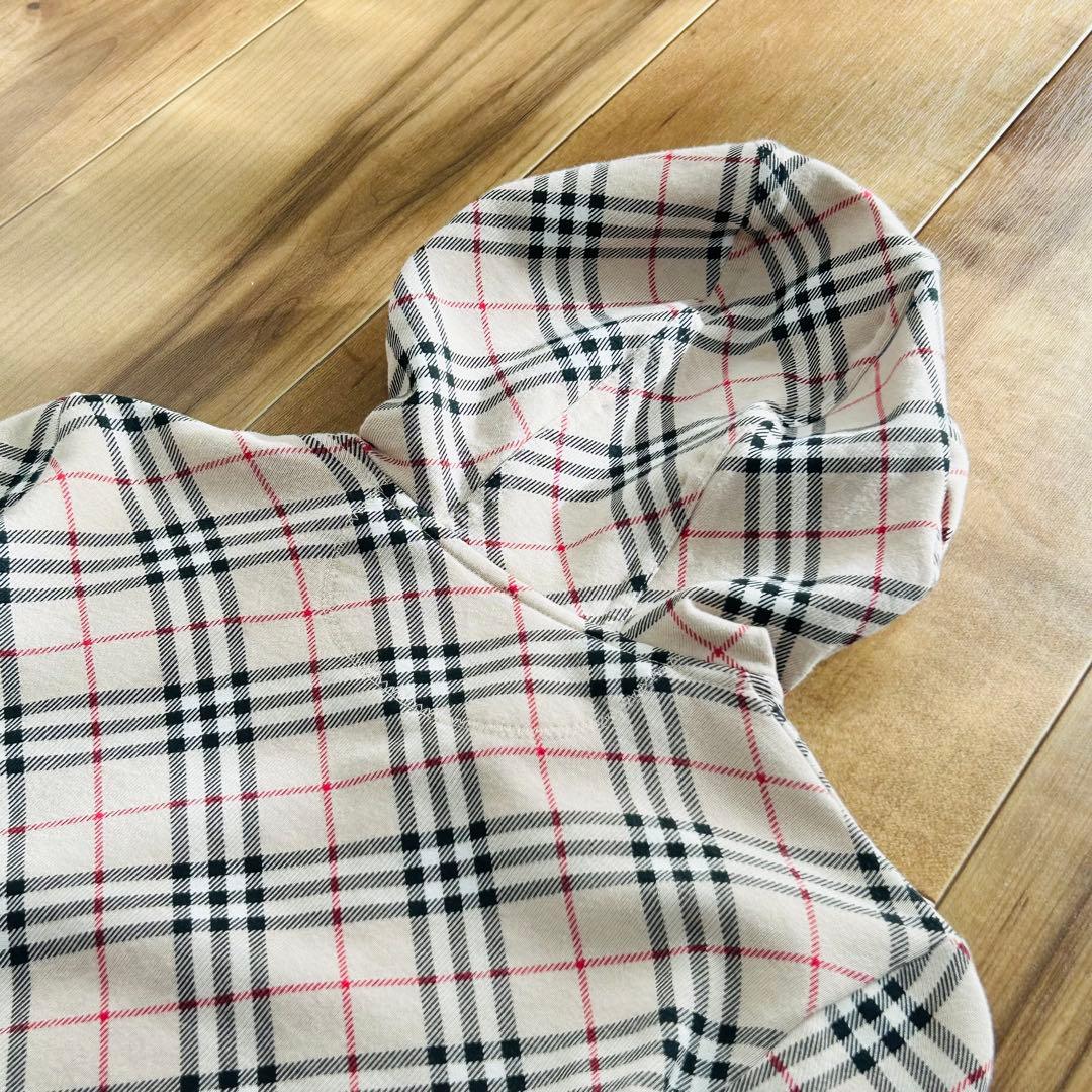 ✨バーバリーブルーレーベル ノバチェック フルジップパーカー フーディー y2k