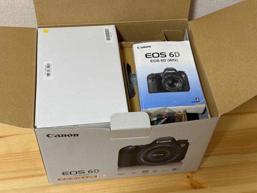 Canon EOS 6D EF24-105mm F4L IS USMレンズキット