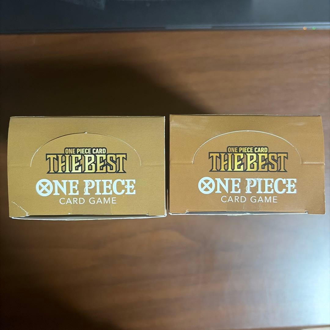 ワンピース カード ゲーム THE BEST 新品未開封 テープなし2BOX