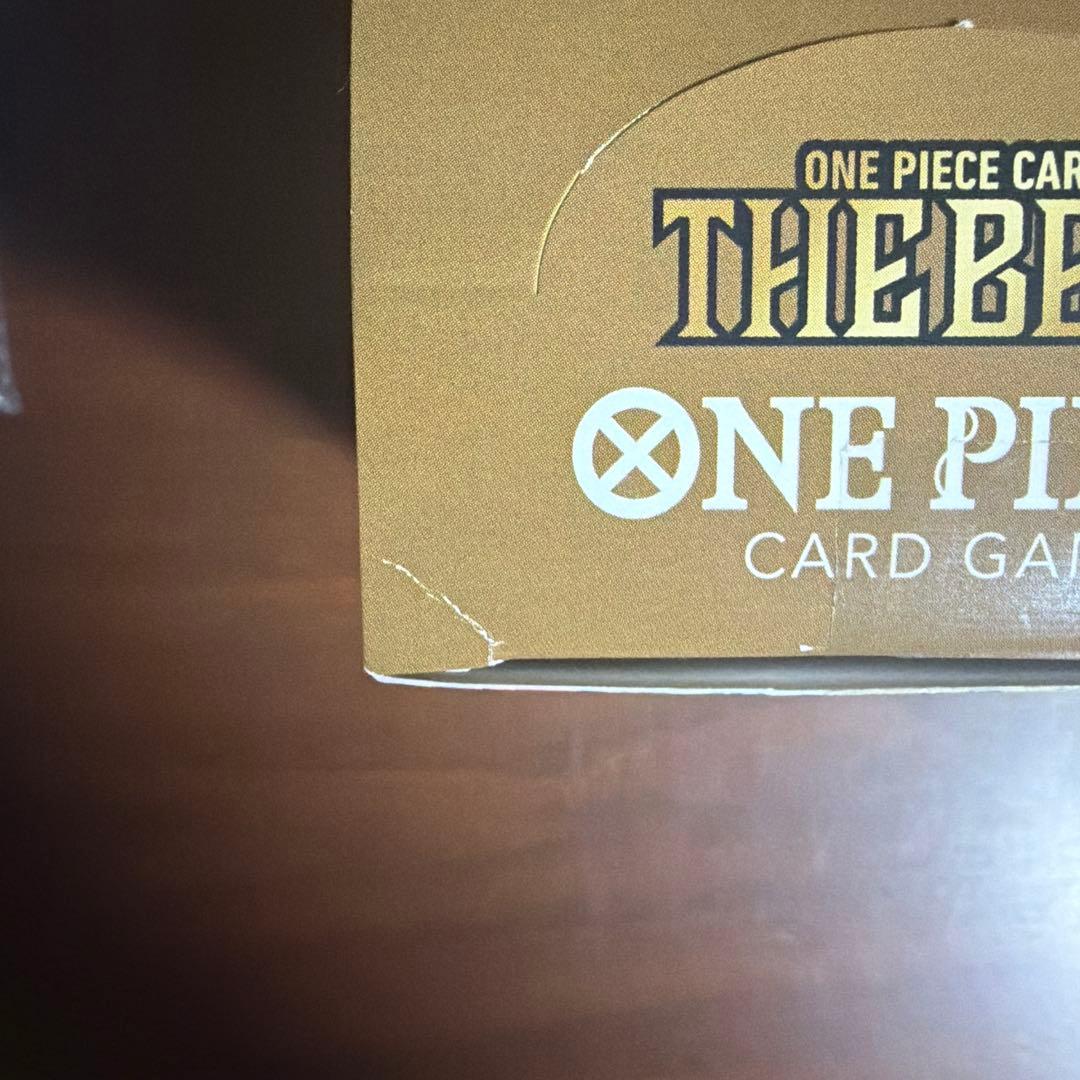 ワンピース カード ゲーム THE BEST 新品未開封 テープなし2BOX