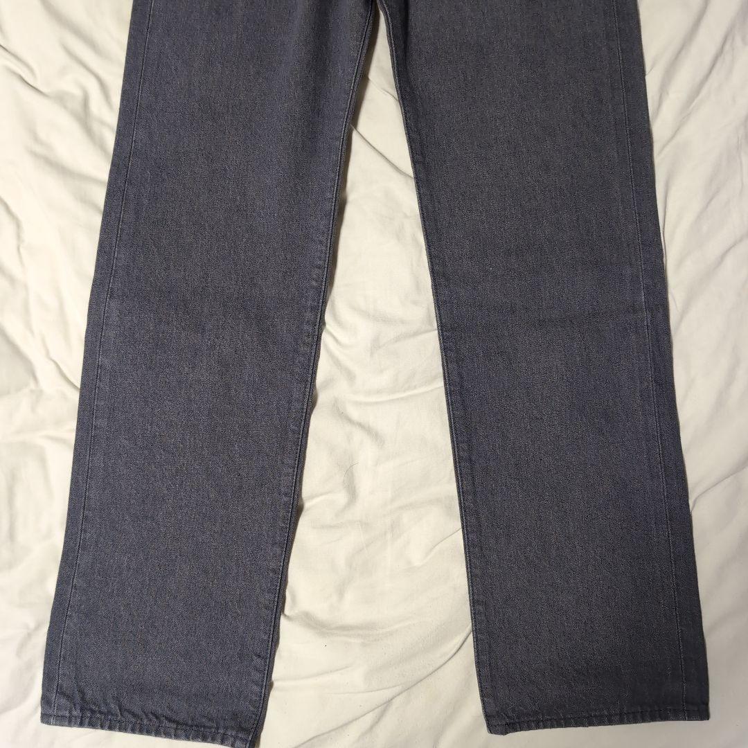 Levi's 501 150th 先染めブラックセルビッジデニム W31 L32