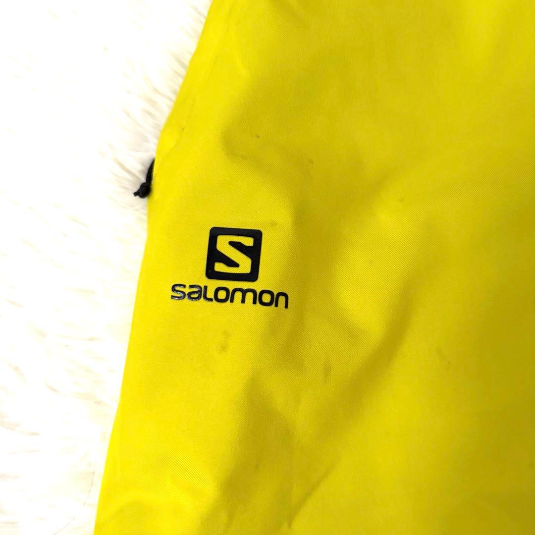 SALOMON☆サロモン　スキーウェア　スノボ　上下セット　Mサイズ　ブルー