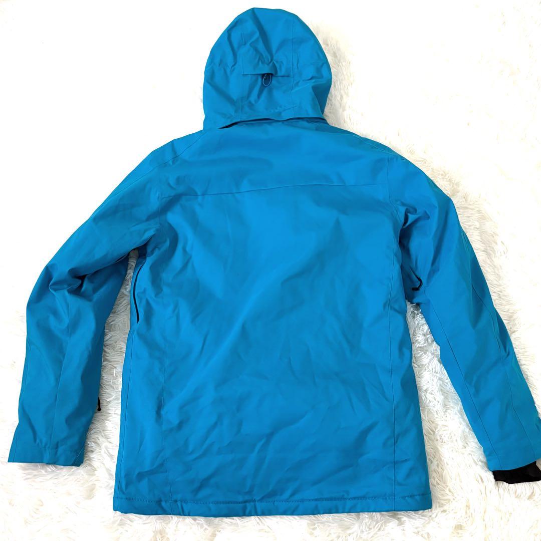 SALOMON☆サロモン　スキーウェア　スノボ　上下セット　Mサイズ　ブルー