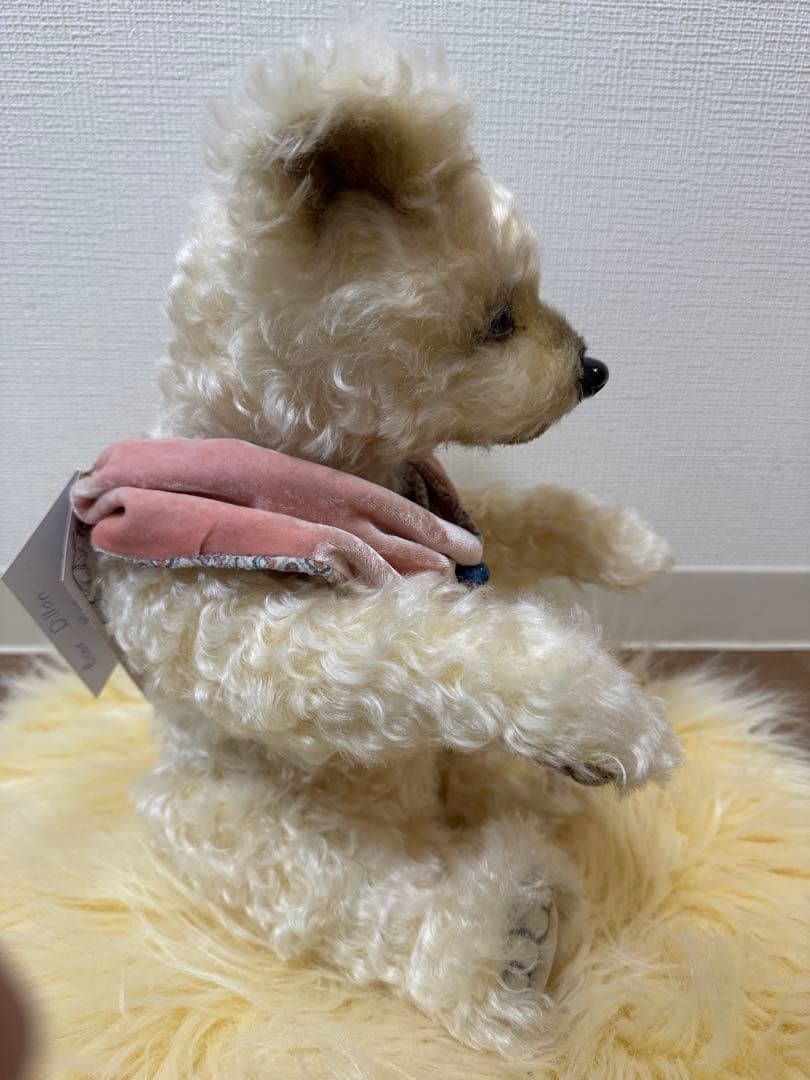 【最終価格】海外作家様作　クリーム色のテディベア