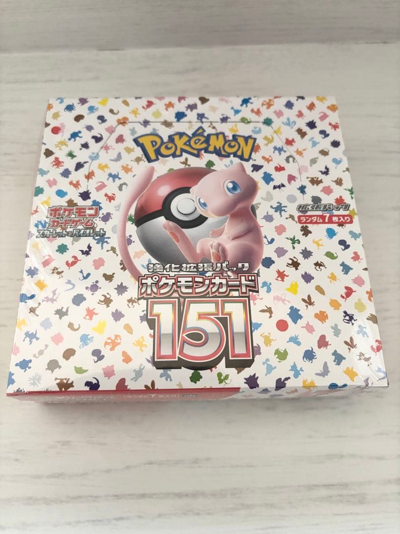 ポケカ　151 シュリンク付き　1BOX 硬質ケース付き