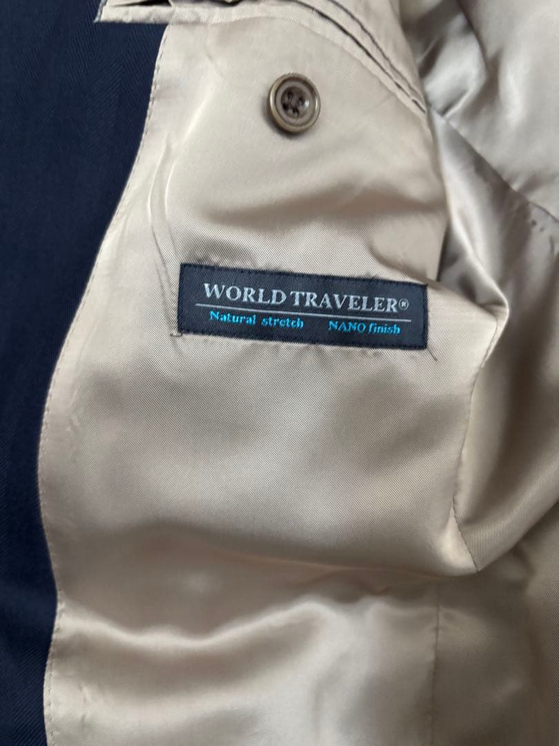 麻布テーラー　美品　冬用　ヘリンボーン・スーツ　A6～AB6程度