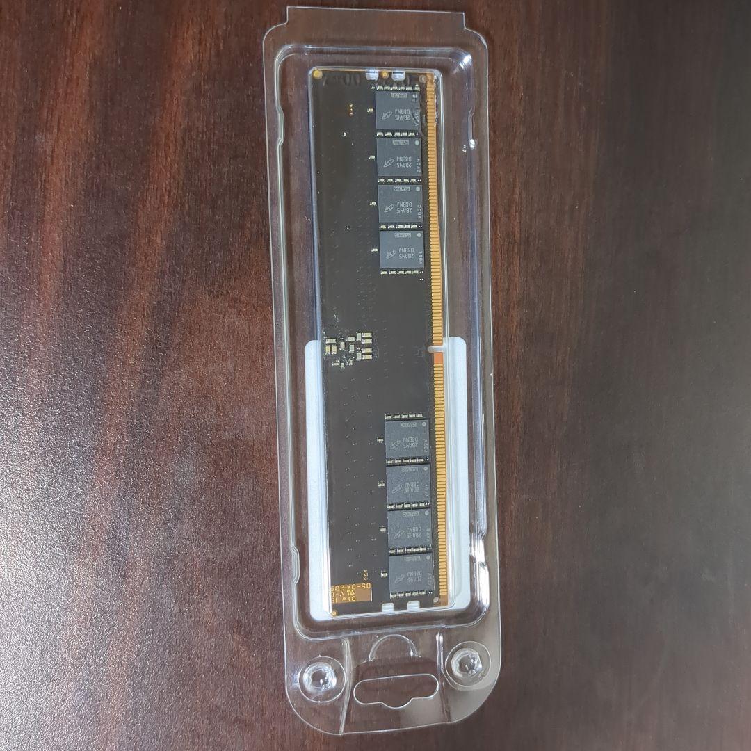 Crucial 32GB DDR5 メモリー PC5-38400