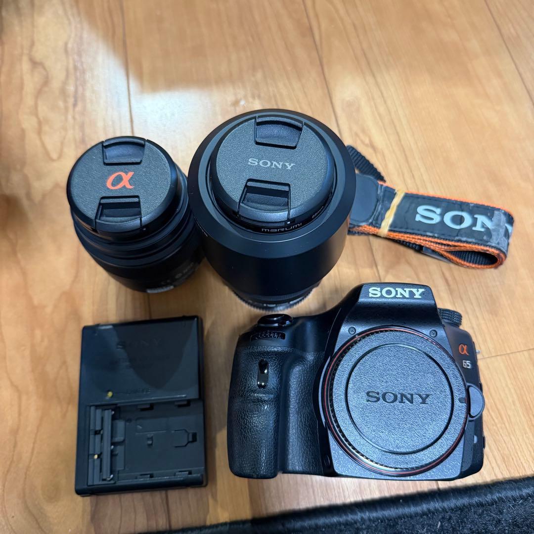 SONY ソニー α65 SLT-A65VY ダブルズームレンズキット Wズーム