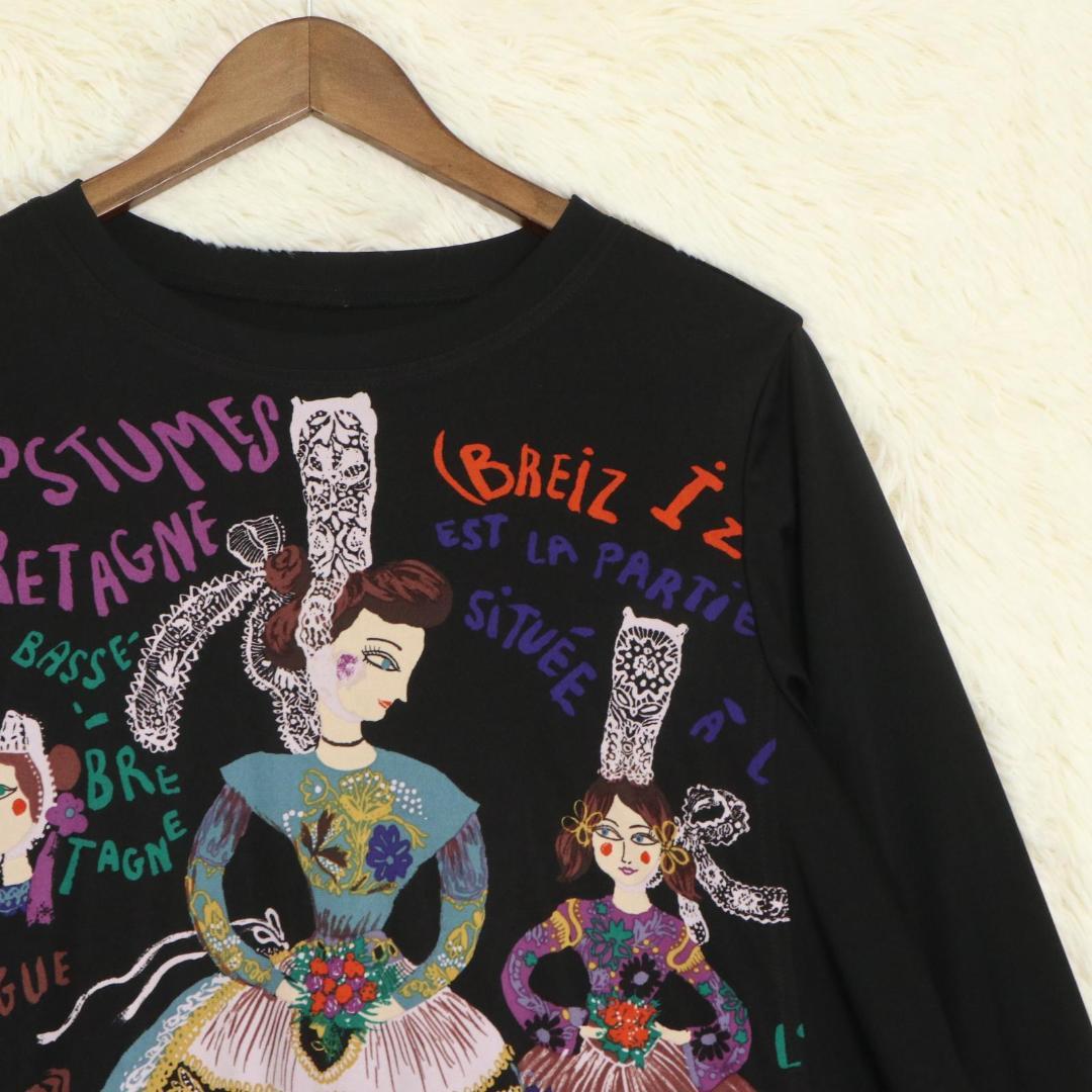 近年モデル　トクコプルミエヴォル　チュニック　ブルターニュ　民族衣装　女性