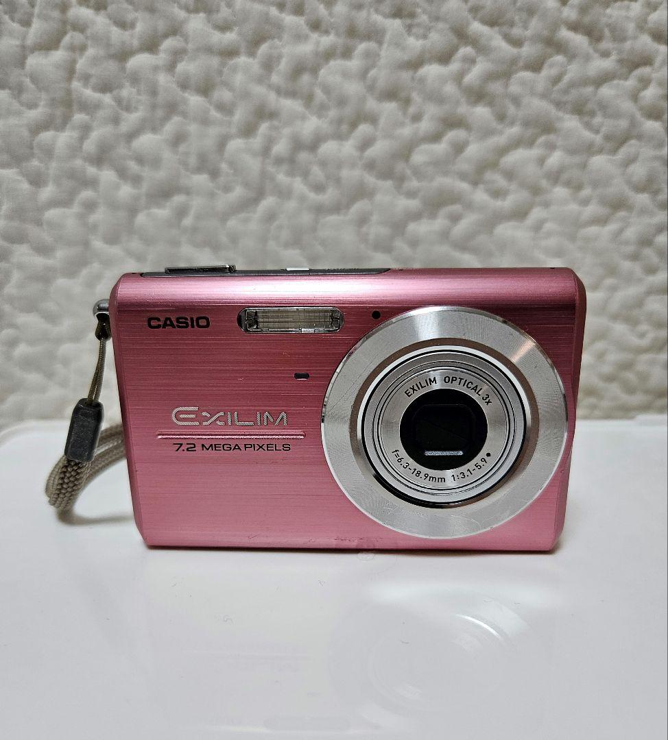 CASIO カメラ　エクシリム　EX-Z75 ピンク　コンデジ　動作品