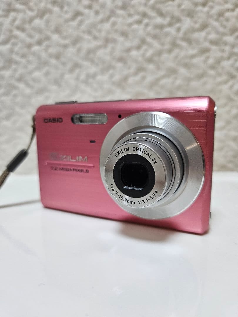 CASIO カメラ　エクシリム　EX-Z75 ピンク　コンデジ　動作品