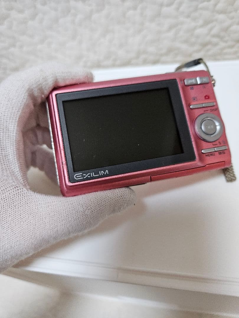 CASIO カメラ　エクシリム　EX-Z75 ピンク　コンデジ　動作品