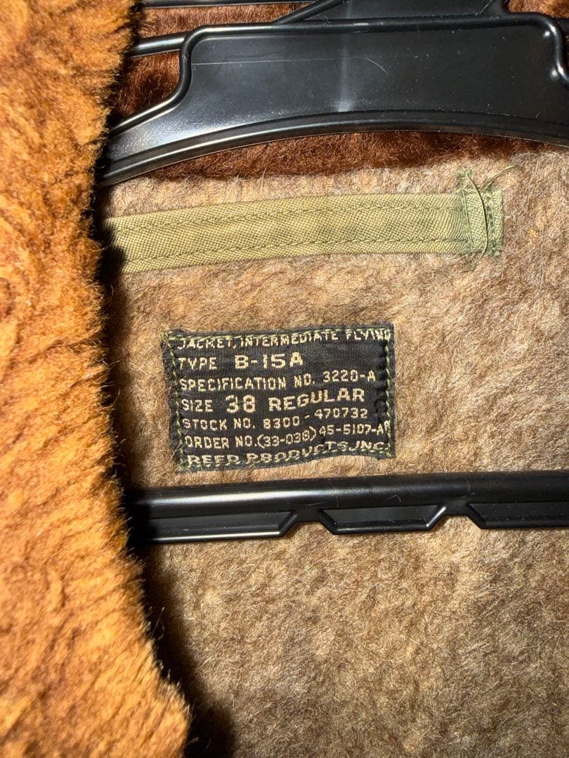 B-15A フライトジャケット オリジナル 40s