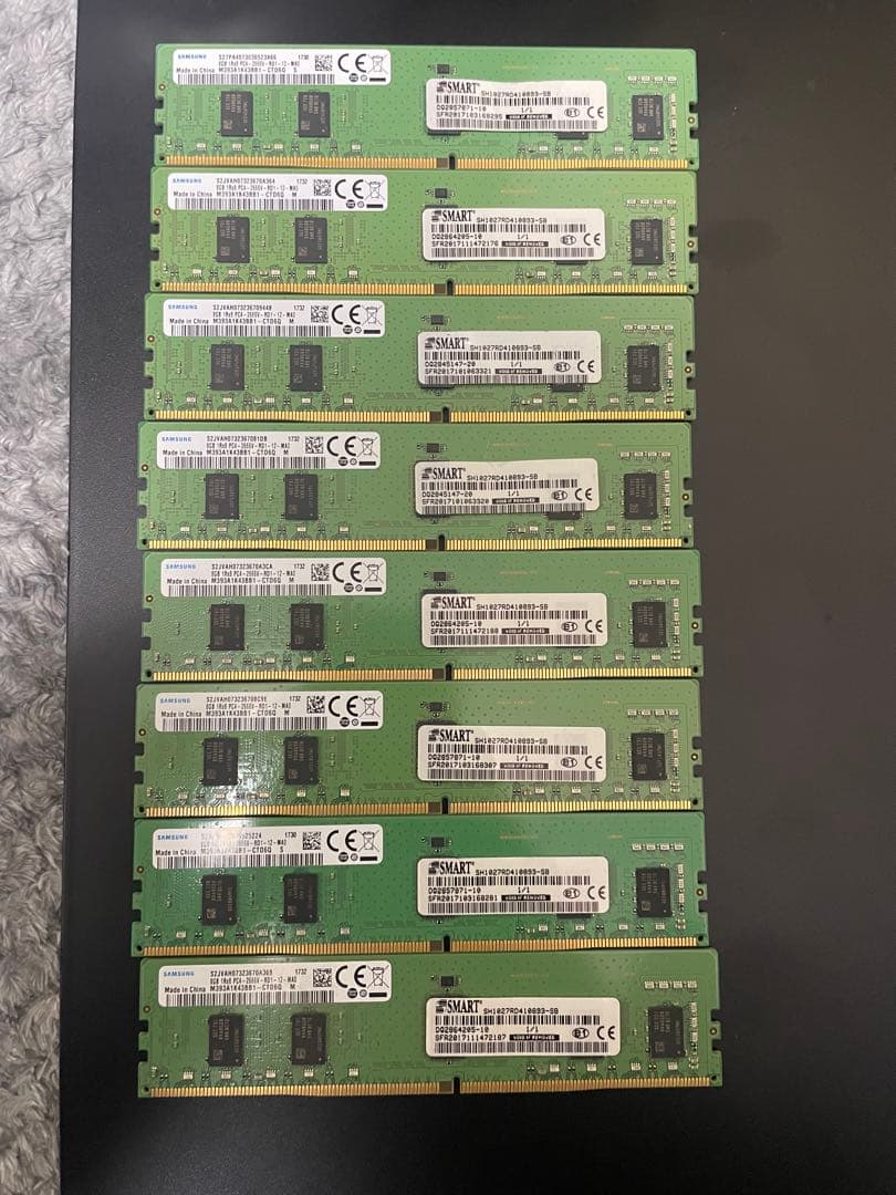 PMSAT DDR4 8GB メモリ 2666MHz 8枚セット