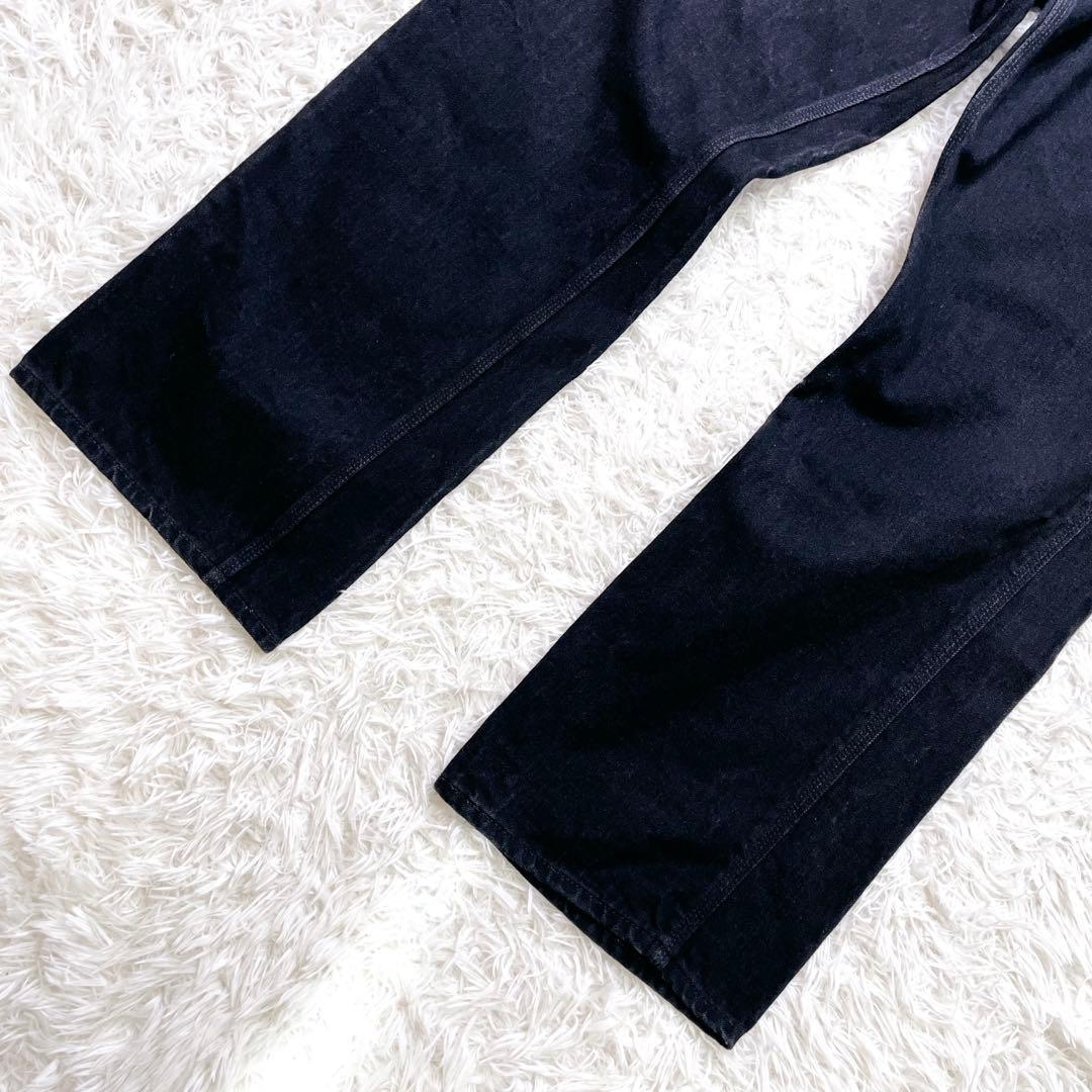 桃太郎ジーンズ ペインターデニム W34 ブラック デニムパンツ ジーンズ