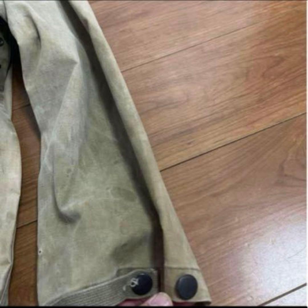 40s 米軍　実物　初期型USN デッキ　レインパーカー　L相当②送料無料