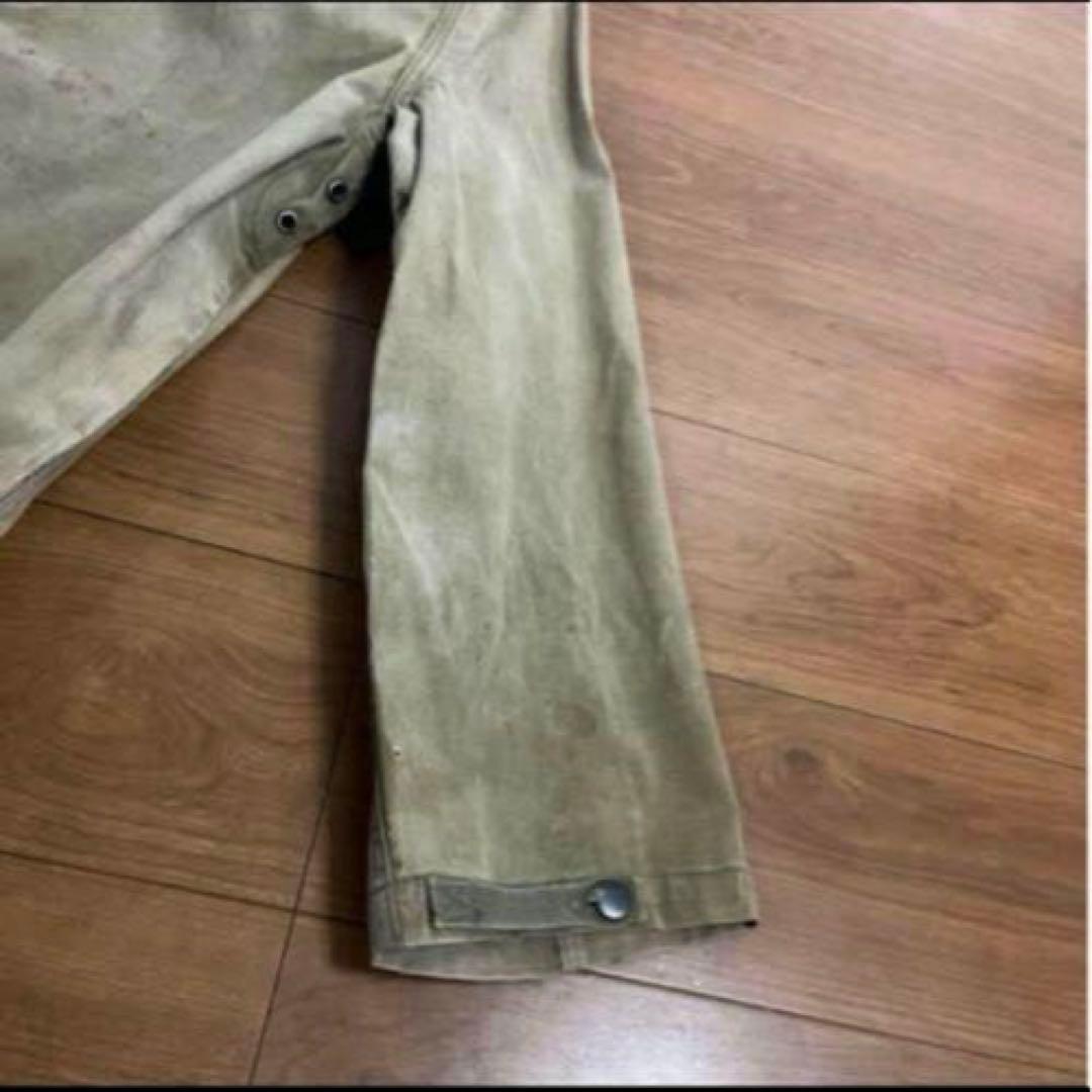 40s 米軍　実物　初期型USN デッキ　レインパーカー　L相当②送料無料