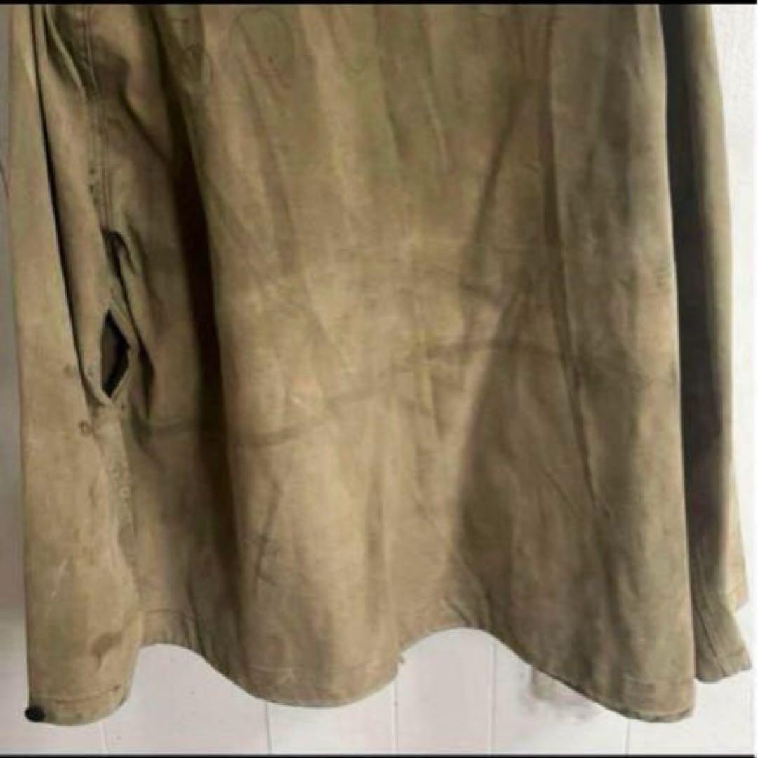 40s 米軍　実物　初期型USN デッキ　レインパーカー　L相当②送料無料