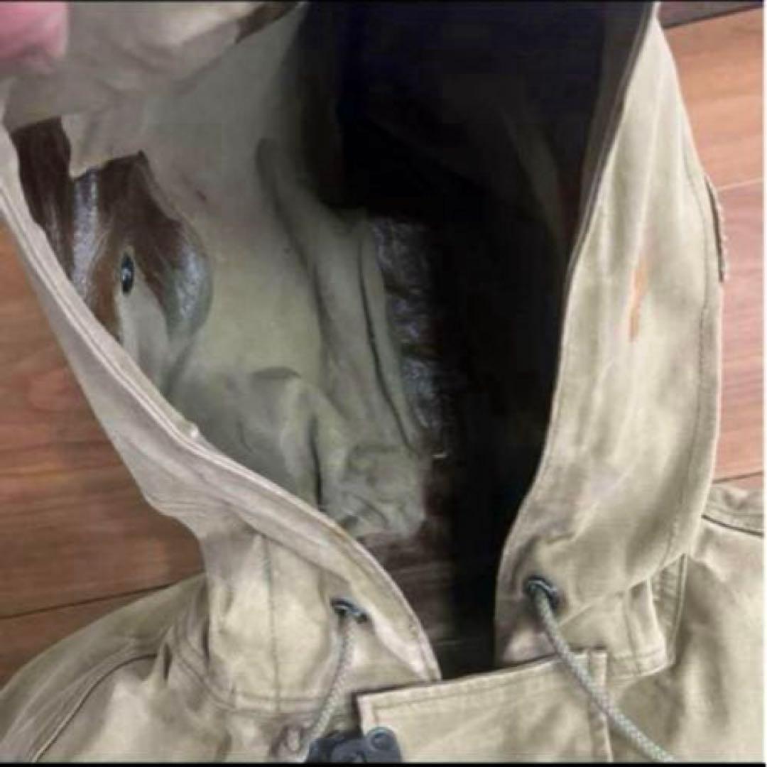 40s 米軍　実物　初期型USN デッキ　レインパーカー　L相当②送料無料