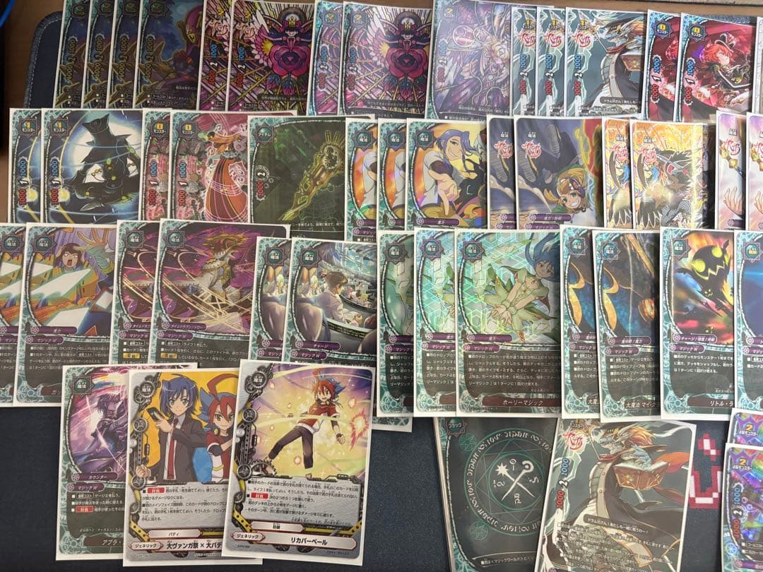 バディファイト　魔術師ガチデッキ　スリーブ付き