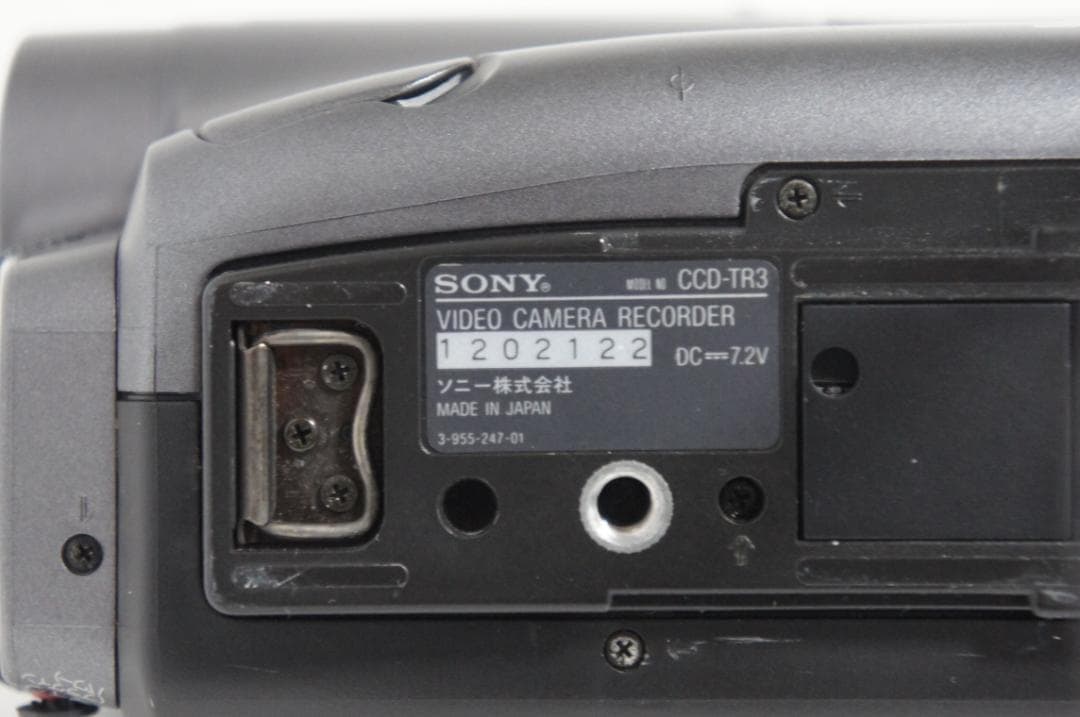 【再生OK】SONY CCD TR3 Hi8ビデオカメラ 8mm 0121