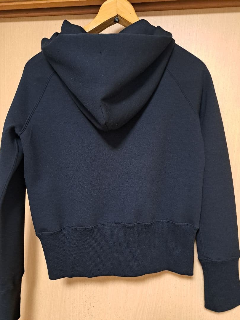 【JENNE】日本製美ラインパーカー(ブラック)