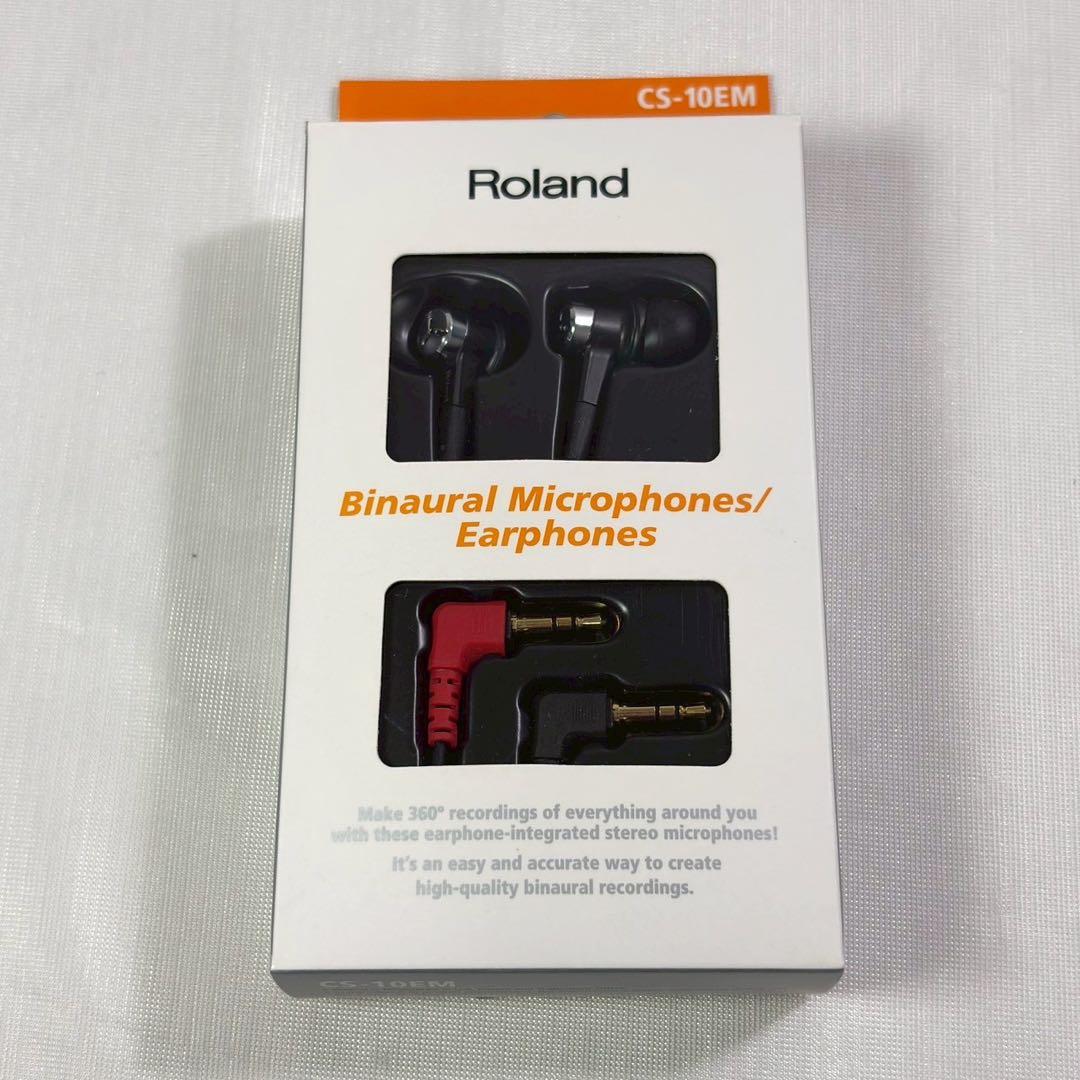Roland ローランド バイノーラル マイクロホン イヤホン CS-10EM