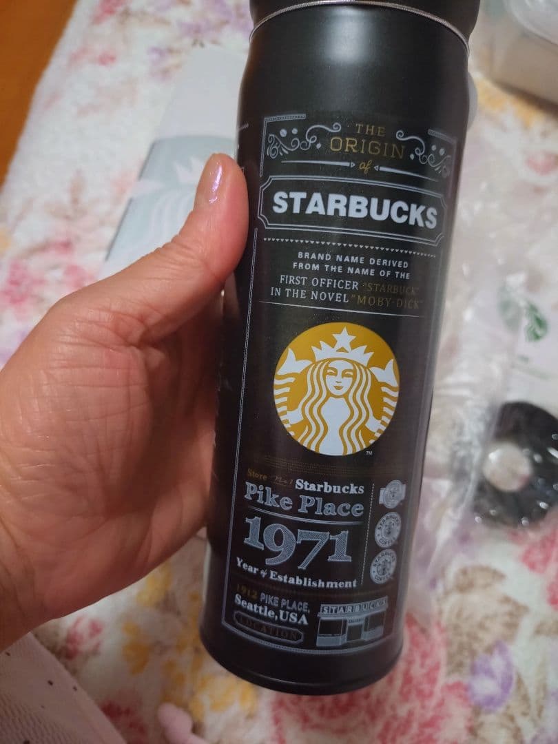 新品限定品スターバックス＆サーモスPike Place 1971コラボ水筒送料込